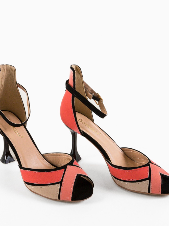 Sandale cu toc Armo Roz