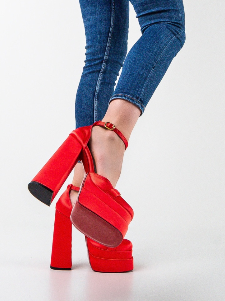 Pantofi dama Versoma Rosii 2