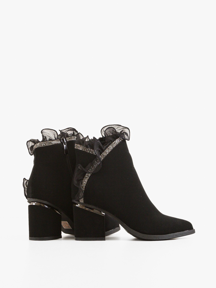 Botine dama Levine Negre