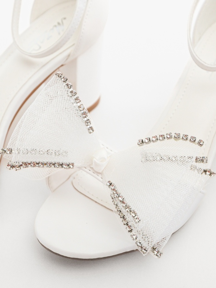 Sandale cu toc Dyala Argintii