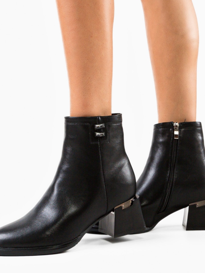 Botine dama Berenice Negre