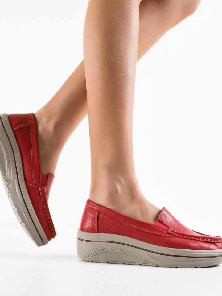 Pantofi Casual Brienne Rosii