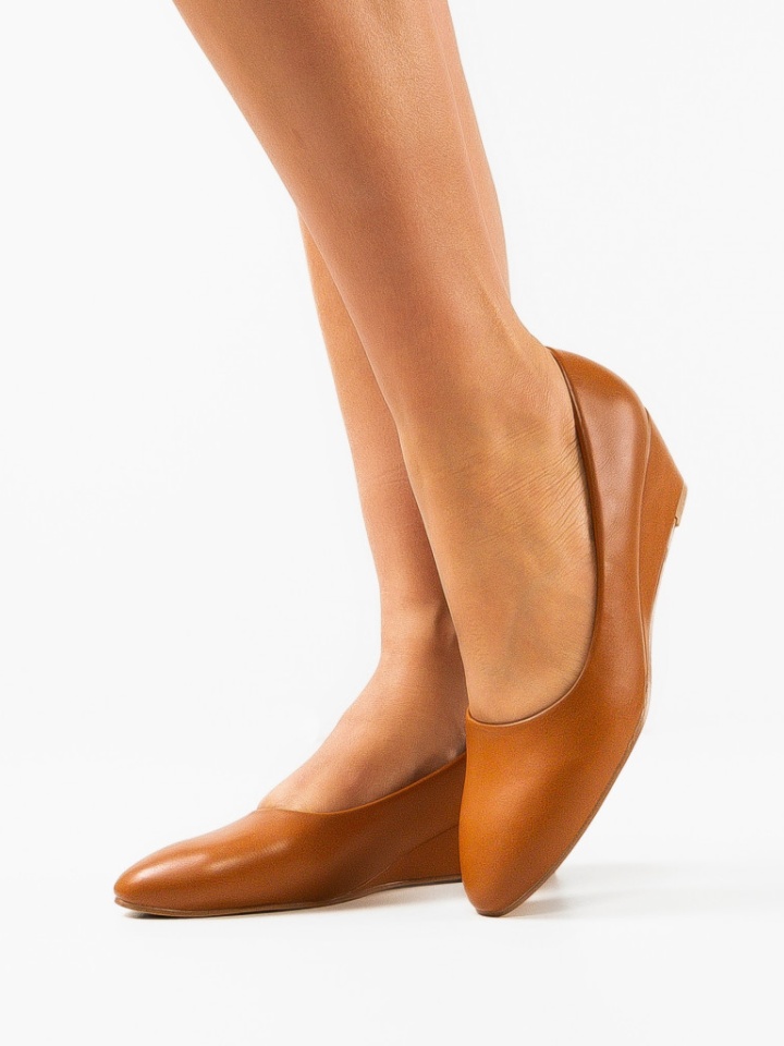 Platforme dama Melborne Camel