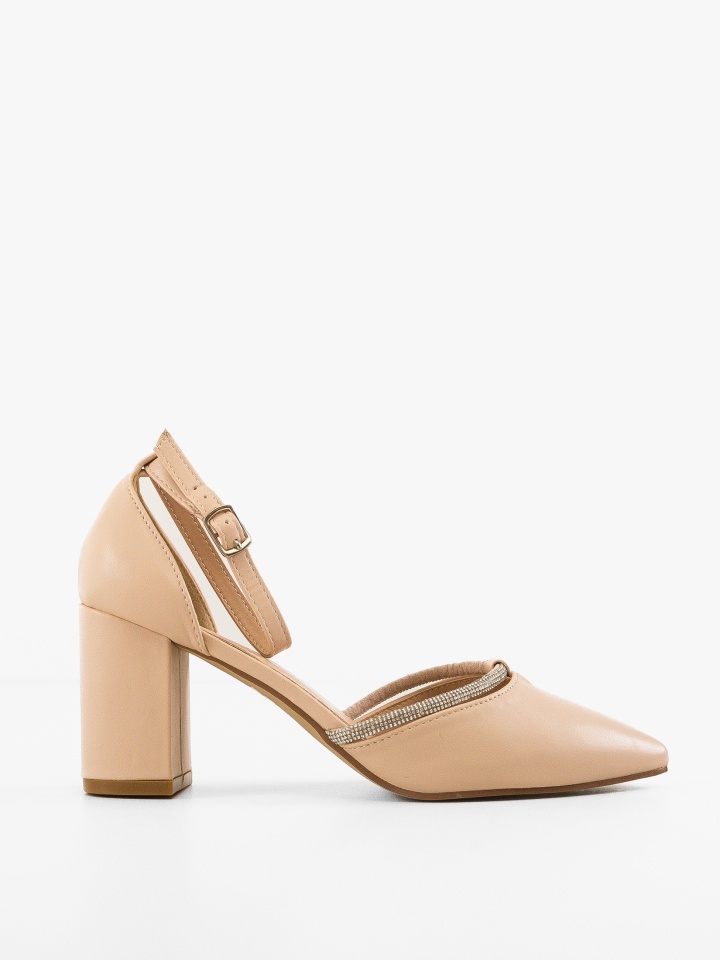 Pantofi dama Lynes Bej 2