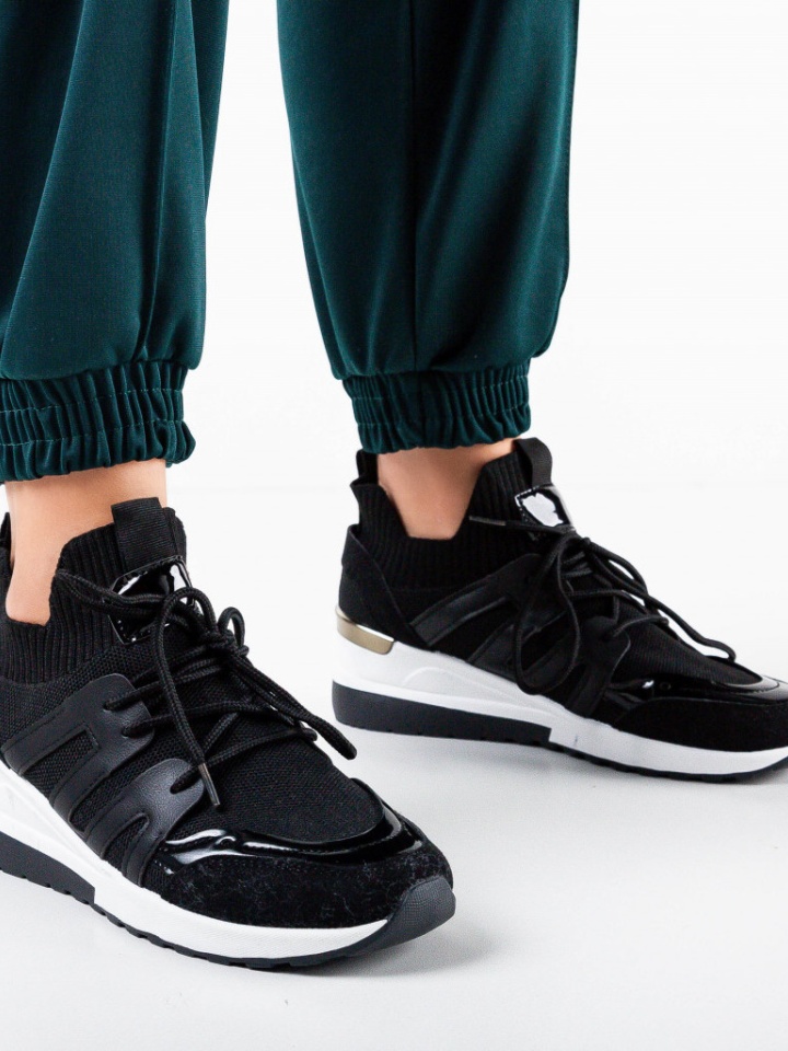 Pantofi Sport Many Negri