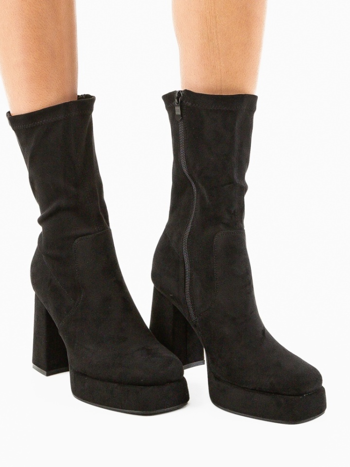 Botine dama Crely Negre