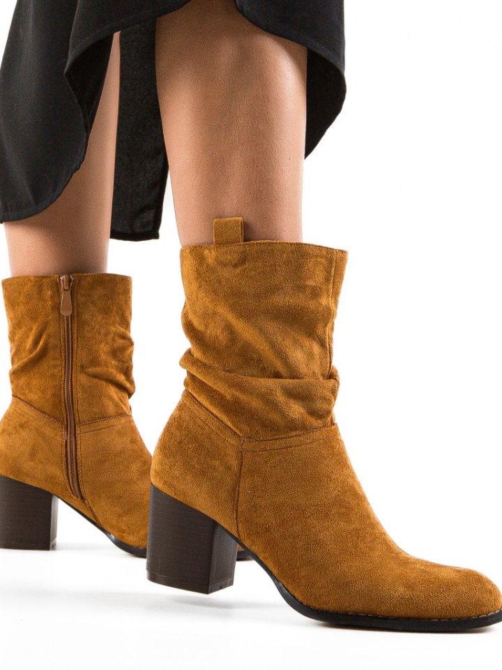 Botine dama Tasni Camel