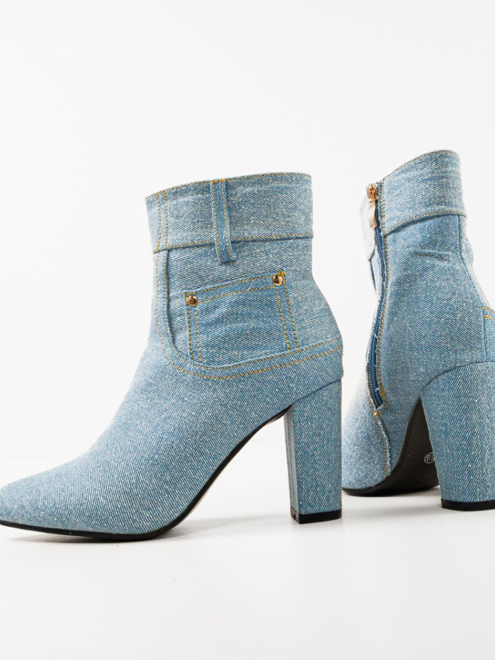 Botine dama Jean Albastre 2