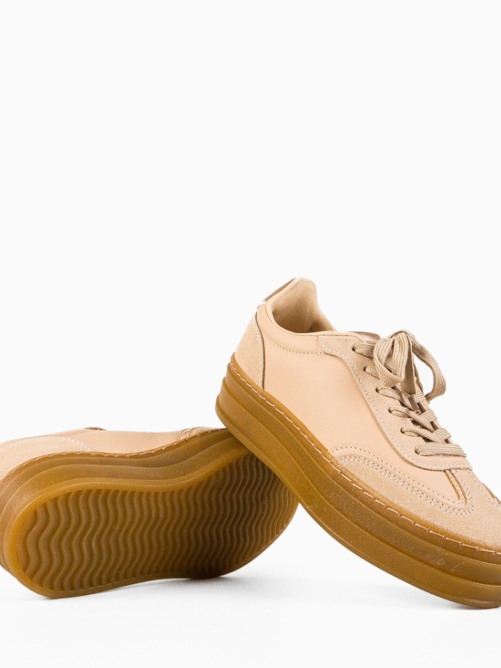 Sneakers dama Jaswin Khaki