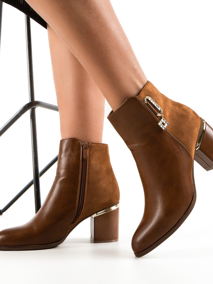 Botine dama Rios Camel