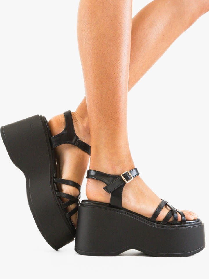 Sandale dama Porter Negre