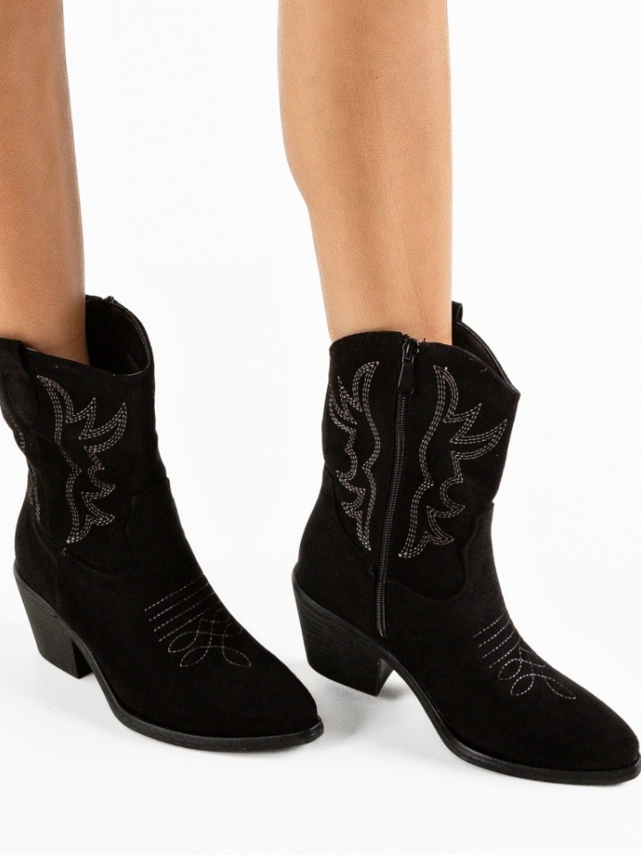 Botine dama Kamal Negre