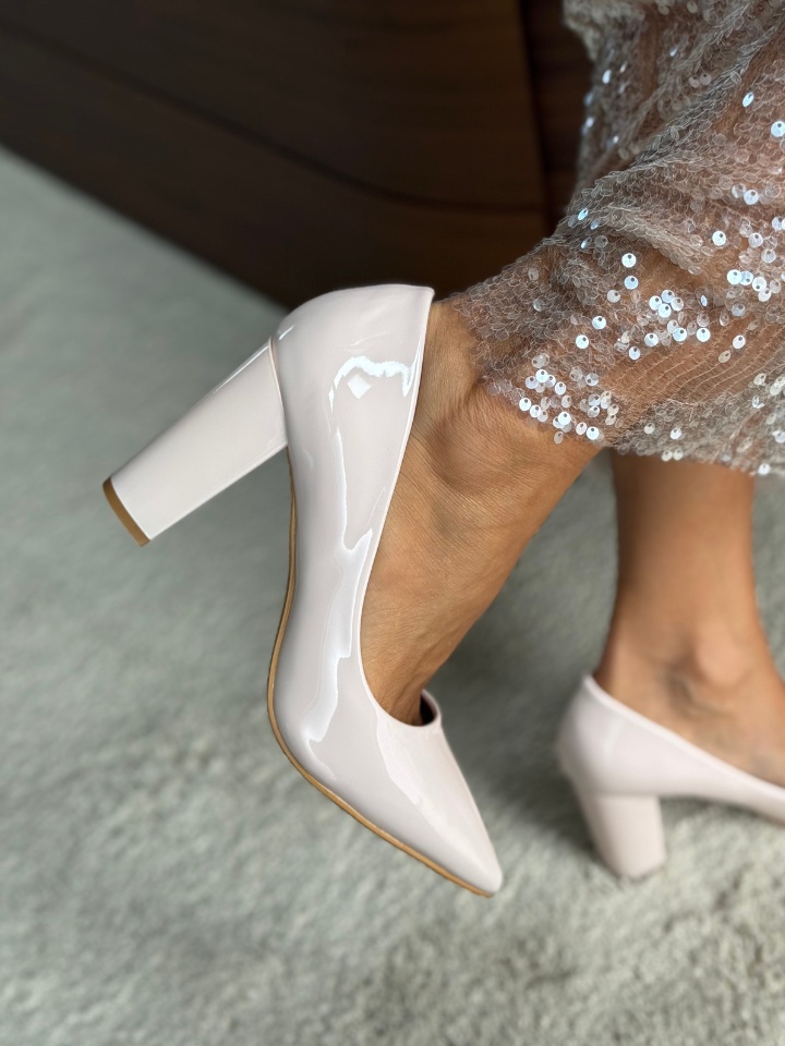 Pantofi dama Faisal Bej 2