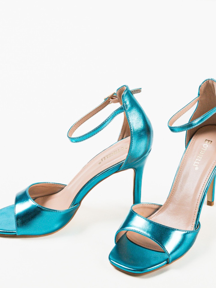 Sandale cu toc Moroilo Negre