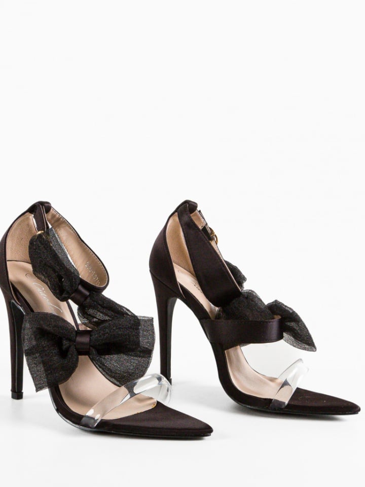 Sandale cu toc Jagoda Albastre