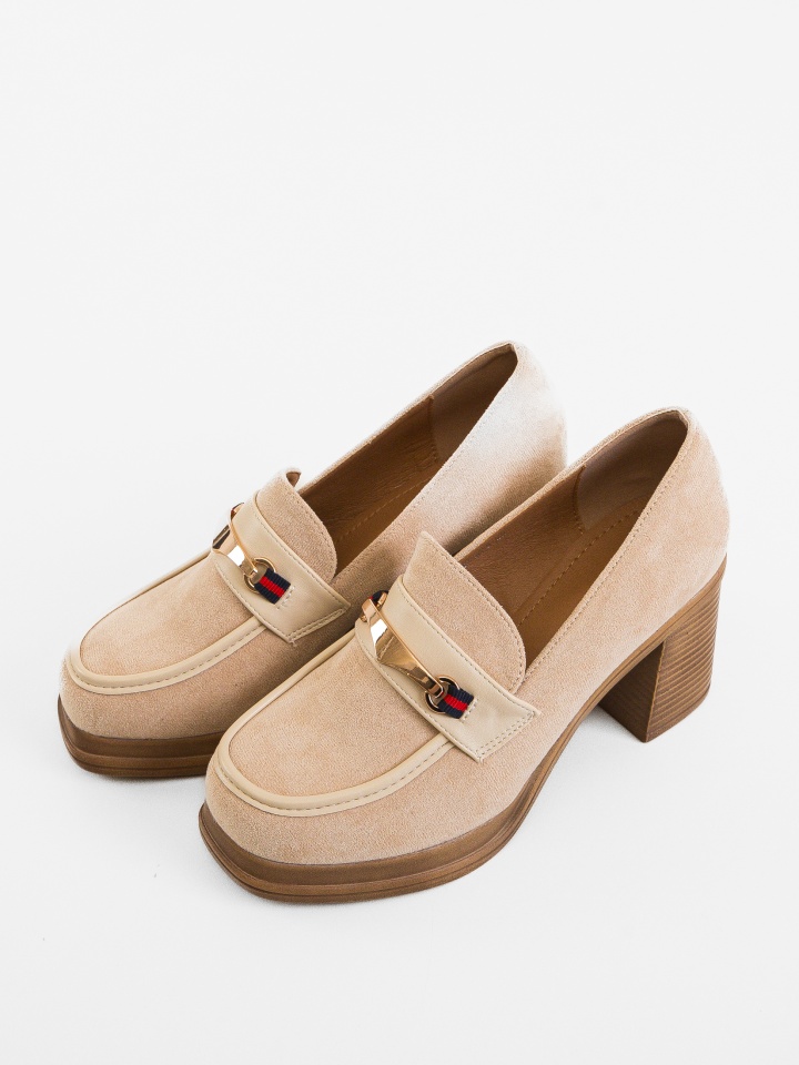 Pantofi dama Tamlan Bej