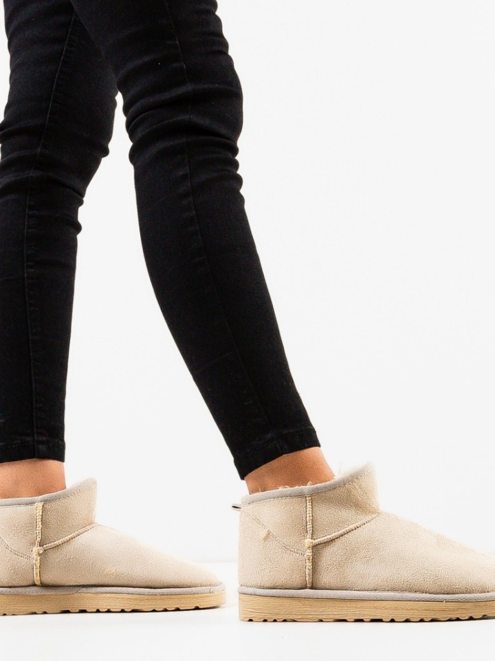 Cizme tip Ug Human Bej