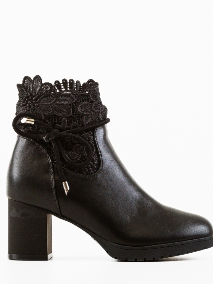 Botine dama Nelnel Negre 2