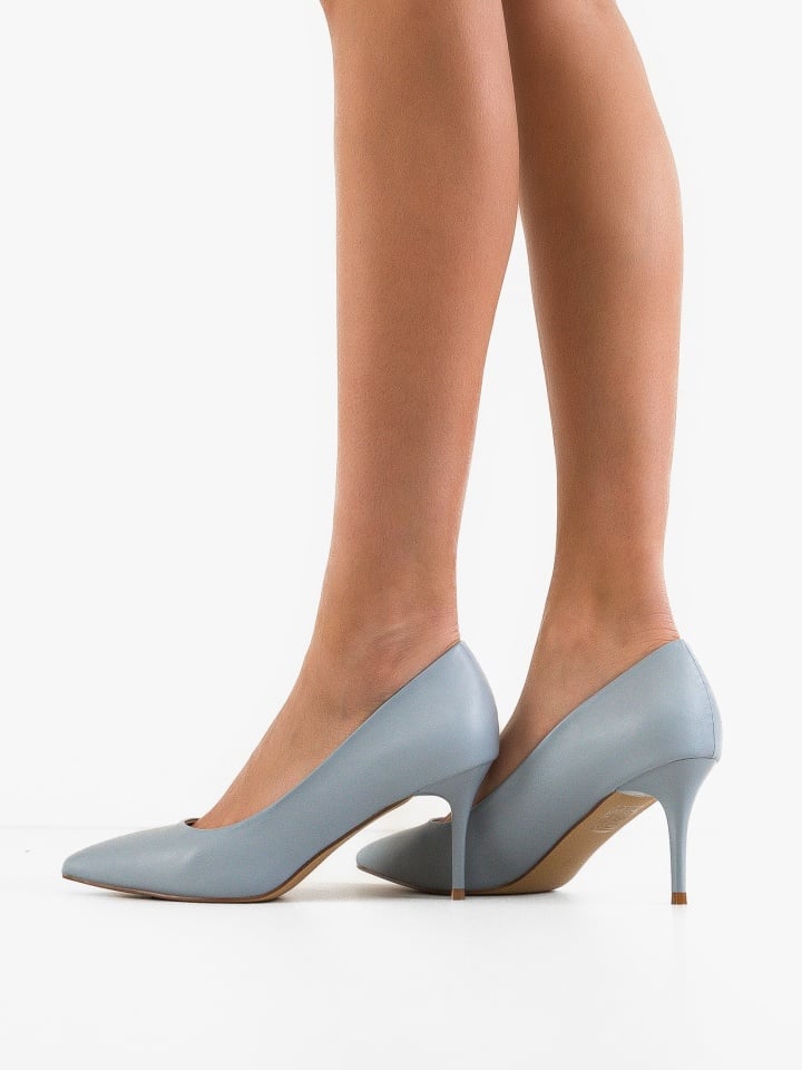 Pantofi stiletto dama Adra Bej