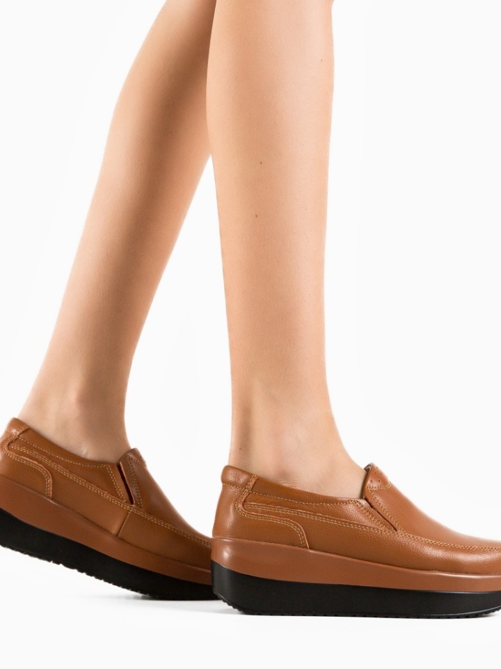 Pantofi Casul Freeman Camel 2