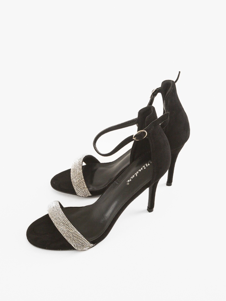 Sandale cu toc Riya Fuchsia