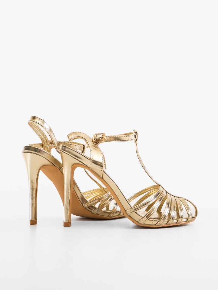 Sandale cu toc Bronte Fuchsia