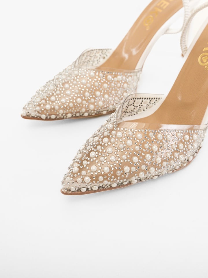 Pantofi dama Beto Argintii