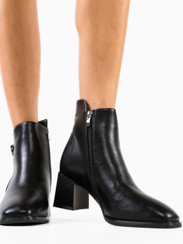 Botine dama Valbon Negre