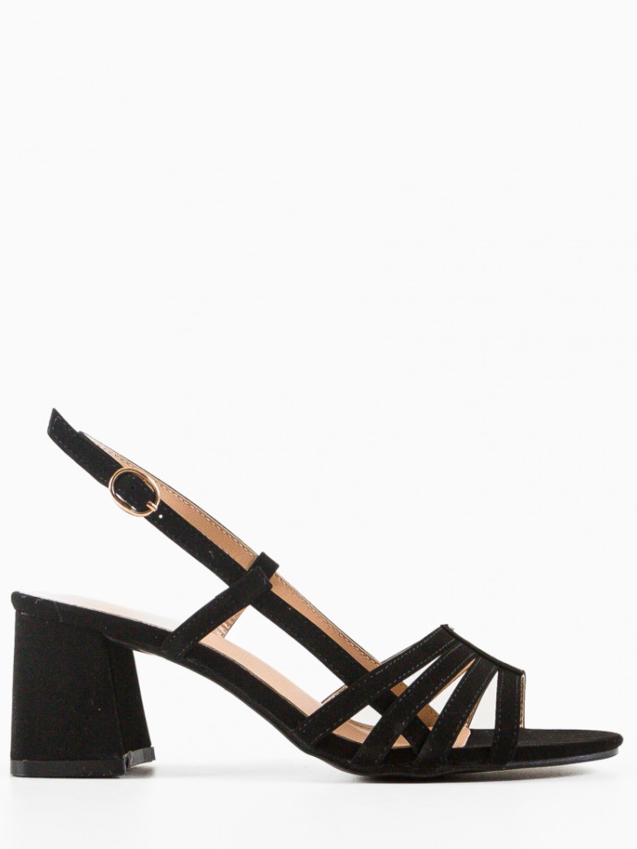 Sandale cu toc Stussy Argintii