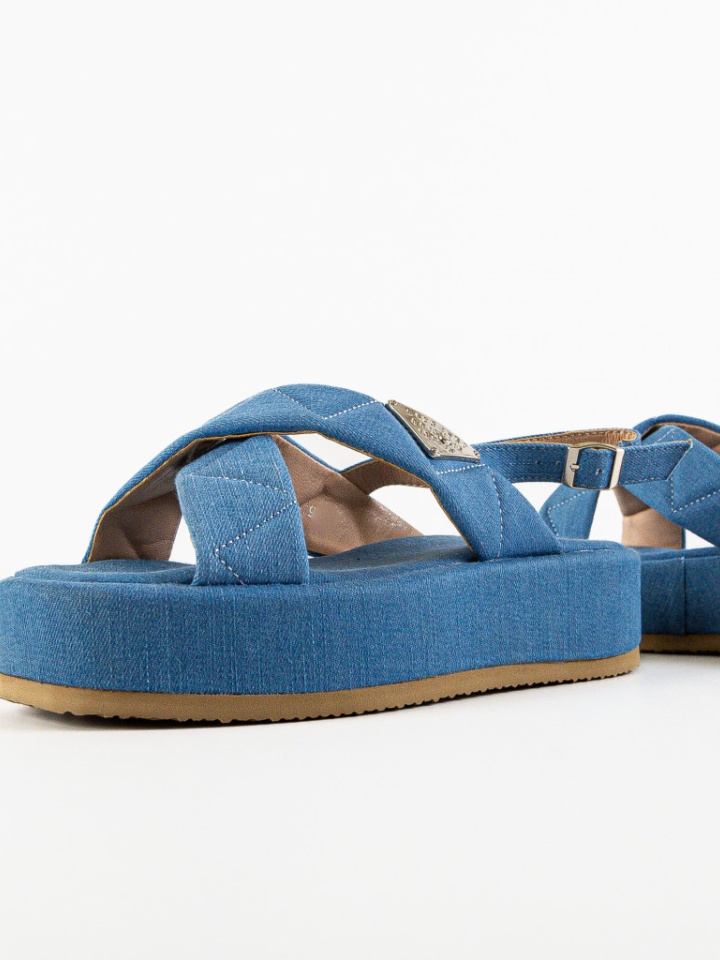 Sandale dama Ziggy Albastre 2