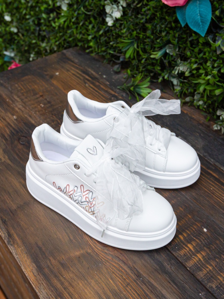 Sneakers dama Ilius Argintii