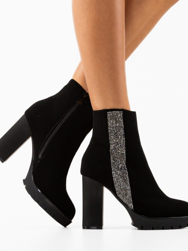 Botine dama Nabil Negre 2