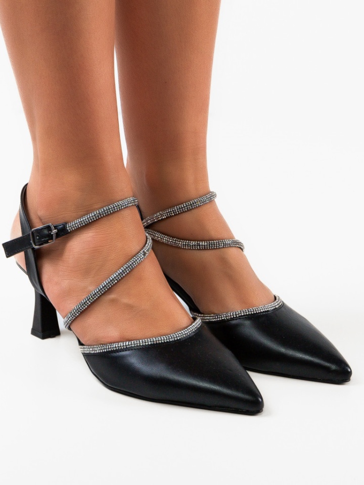 Pantofi cu toc Okeyt Negri