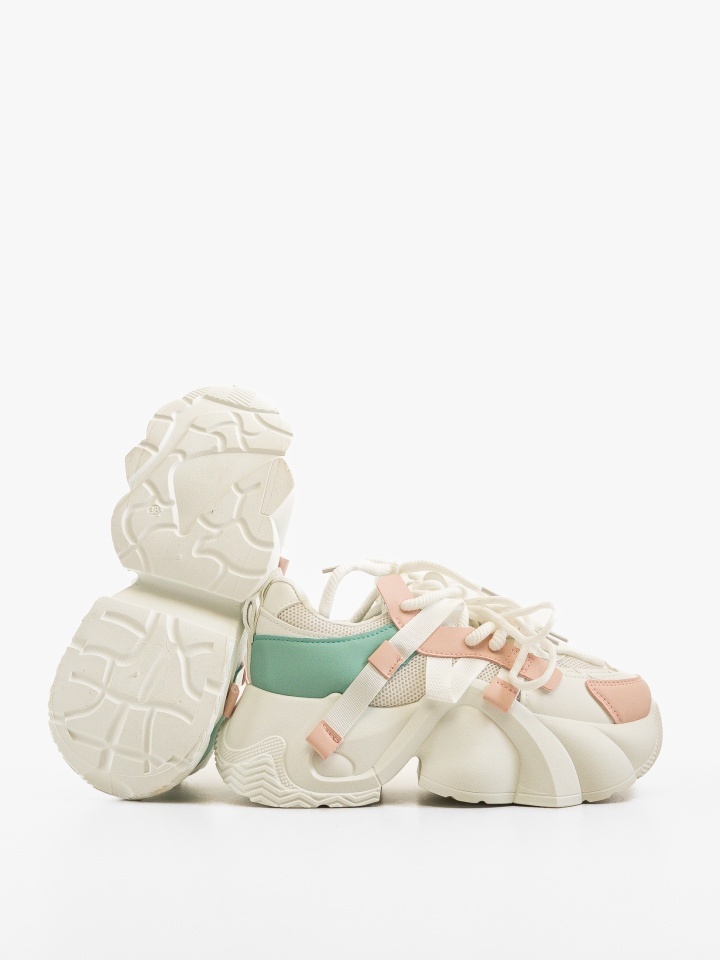 Sneakers dama Thild Bej