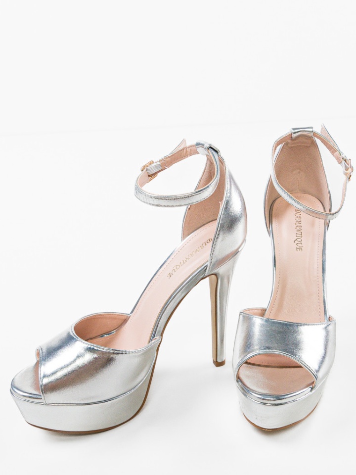 Sandale cu toc Remiel Negre