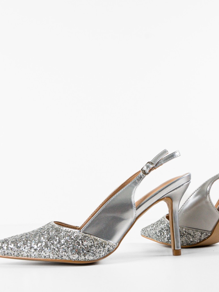 Pantofi dama Aamin Argintii