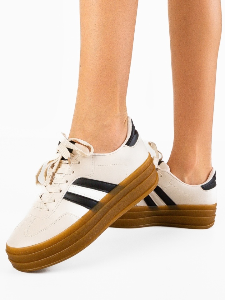 Sneakers dama Chlebek Bej