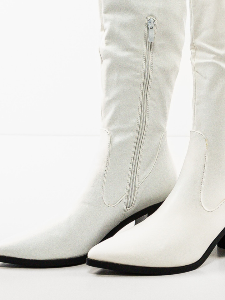 Cizme dama Rafferty Albe