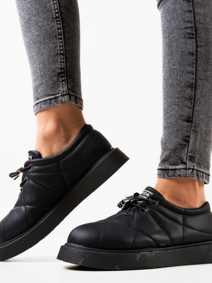 Pantofi dama casual Paoar Negri