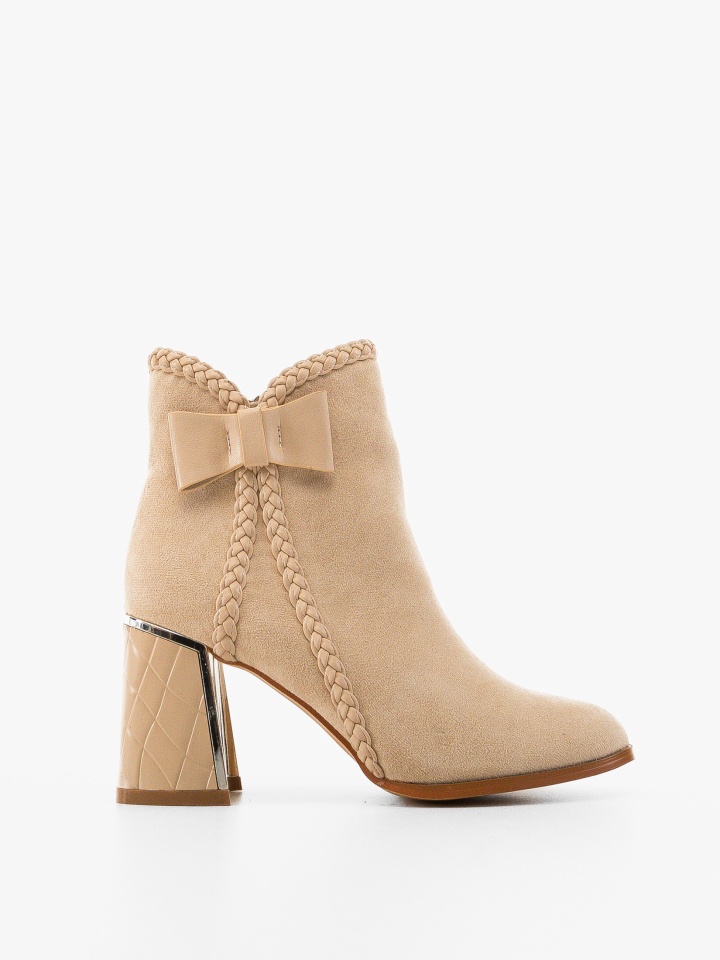 Botine dama Baian Bej