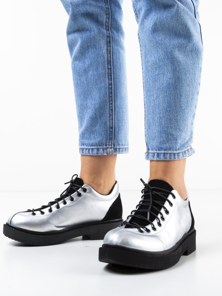 Pantofi Casual Neave Gri 3