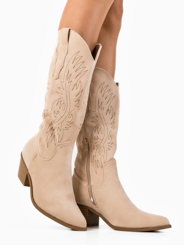 Cizme dama Chikelu Khaki