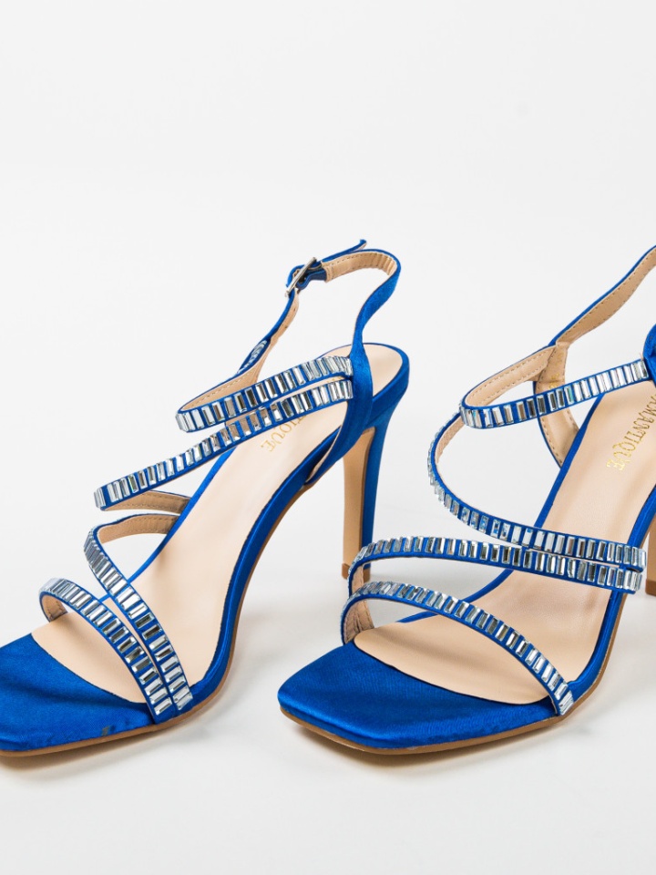 Sandale cu toc Kerr Bej