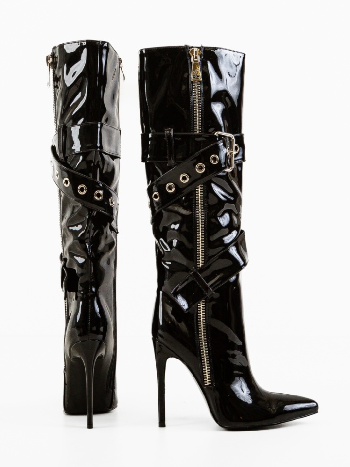 Cizme dama Estesso Negre