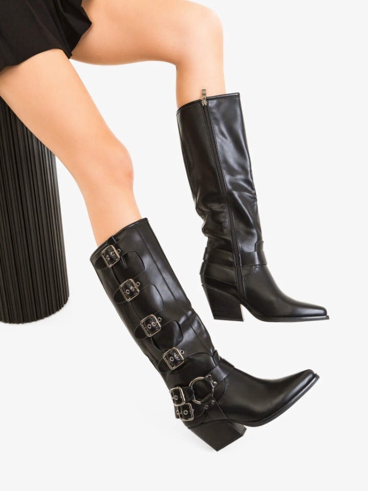 Cizme dama Kaleia Negre