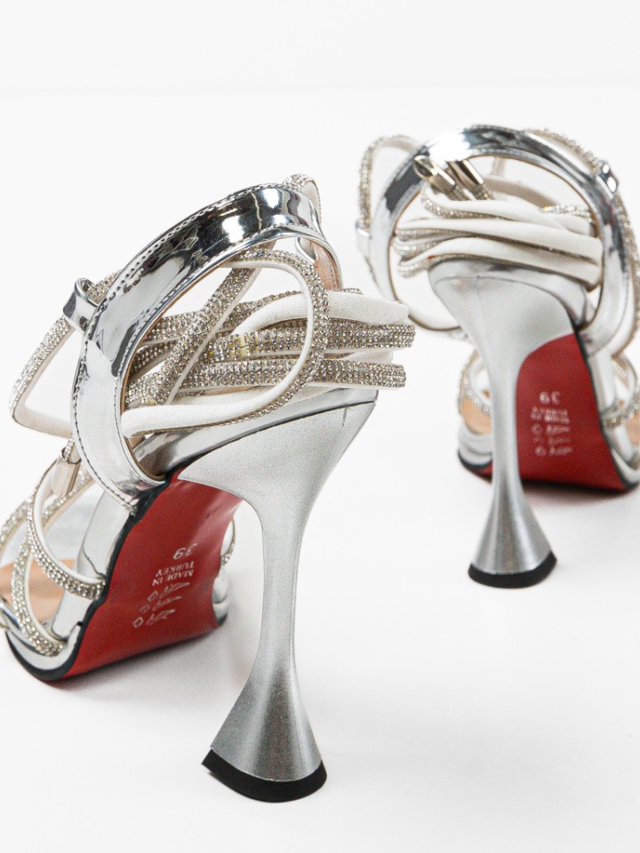 Sandale cu toc Geamelya Negri 2