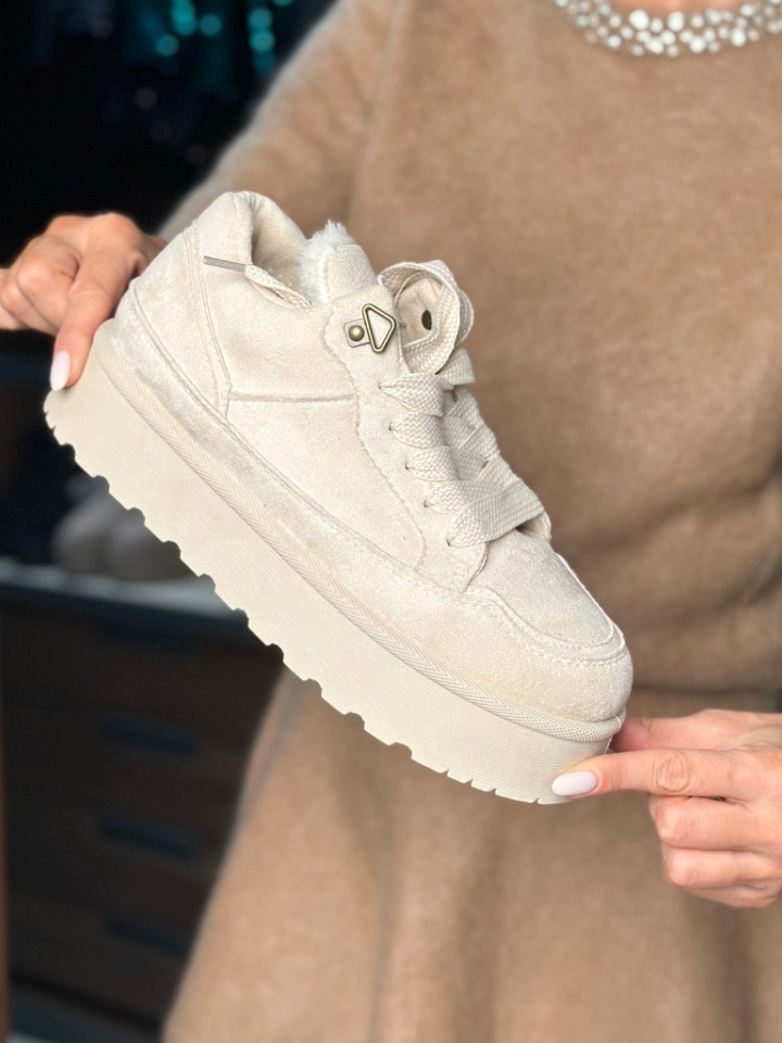 Sneakers dama Pardy Bej