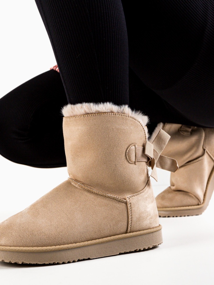 Cizme tip Ug Conn Bej