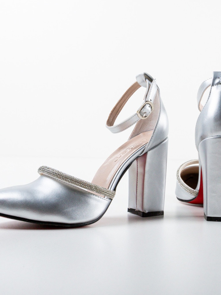 Pantofi dama Yanaba Argintii