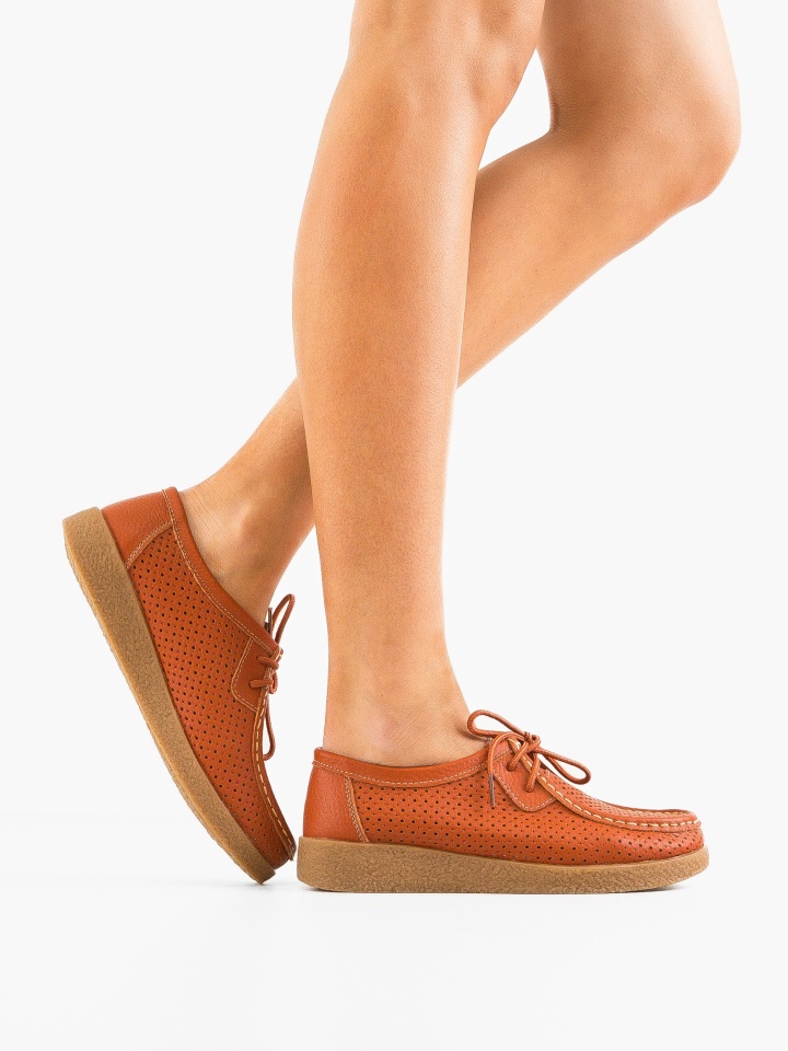 Pantofi Casual Yorker Portocalii